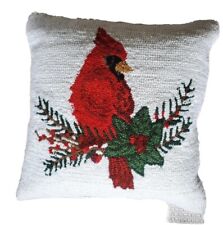Cardinal berries pillow for sale  Dallas