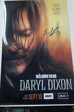 Póster autografiado - The Walking Dead - Daryl Dixon - Norman Reedus 11x17 + Certificado de autenticidad segunda mano  Embacar hacia Argentina