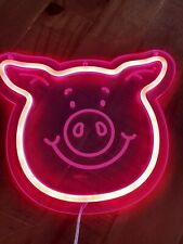 Percy pig neon for sale  DONCASTER