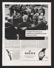 Publicité 1956 montre d'occasion  Grasse
