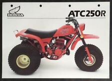 Honda atc250r road for sale  LEICESTER