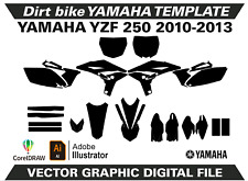 Modelo formato Ai CDR EPS M37 YAMAHA YZF 250 2010-2013 comprar usado  Enviando para Brazil