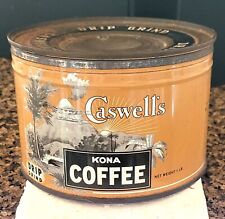 coffee tin caswell for sale  Sedona