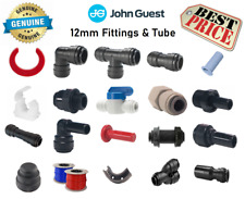 John Guest 12 mm Pipe Fittings Inserts Caravan Motorhome Campervan Boat Rv for sale  Shipping to South Africa