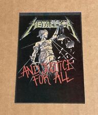 Adesivo vintage raro Metallica - ...And Justice For All comprar usado  Enviando para Brazil