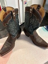 Cowgirl lederstiefel leder gebraucht kaufen  Waldshut-Tiengen