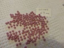 lot de 200 perle ancienne bijou rose poudre 7 mm ronde perle de Briare  , używany na sprzedaż  Wysyłka do Poland