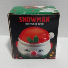 Vintage 1987 snowman d'occasion  Expédié en Belgium