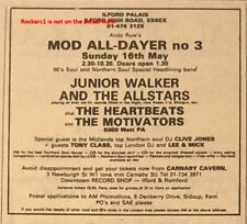 Usado, MOD ALL-DAYER Junior Walker 1982 Original Vintage Gig Advert - 4x4 inches (Mods) comprar usado  Enviando para Brazil