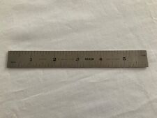 Vintage General CF645 Stainless Steel Ruler 6 Inch 64ths, 32nds, 16ths, 8ths for sale  Shipping to South Africa