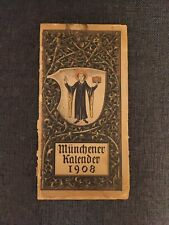 Münchener kalender 1908 gebraucht kaufen  Fellbach