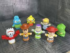 Lote de 4 figuras de juguete Fisher Price Little People Toy Story 8 personajes segunda mano  Embacar hacia Argentina