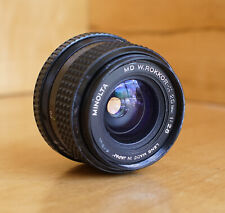 Minolta MD Rokkor-X 28mm F2.8  Wide Angle Prime Lens Tested, Read! for sale  Shipping to South Africa