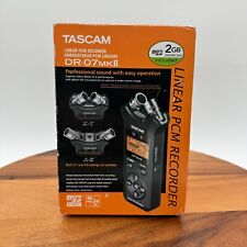 Gravador digital portátil TASCAM DR-07MKII com microfone ajustável comprar usado  Enviando para Brazil