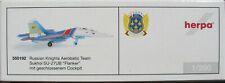 Herpa 550192-Sukhoi su-27ub Flanker Russian Knights Aerobatic Team - 1:200 usato  Spedire a Italy