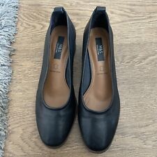 Womens black leather for sale  COLCHESTER