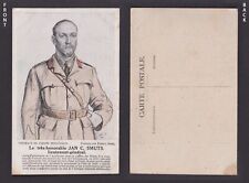Used, Vintage postcard, Field Marshal Jan Christian Smuts, British Army, WWI for sale  Shipping to South Africa
