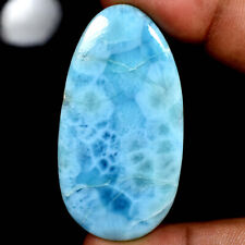 Larimar ( Pectolite) Fancy Cabochon 100% Natural Loose Gemstones 72.85Cts. for sale  Shipping to South Africa