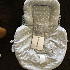 Mamaroo Reversible Newborn Insert ~ Multi-Color Stripes/Grey-White Stars ~ New for sale  Shipping to South Africa