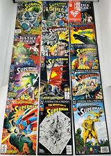COMPLETE SET OF 48 DEATH SUPERMAN / REIGN SUPERMAN CROSSOVERS DOOMSDAY 1992, used for sale  Shipping to South Africa