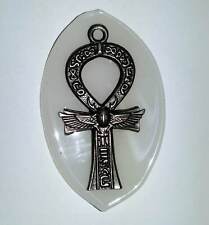 ANKH SILICONE MOLD cross resin, polymer clay, cupcake chocolate icing flexible , used for sale  Shipping to South Africa