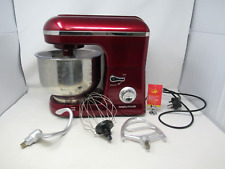 Used, Morphy Richards Food Mixer Model 400019 Red With Attachments 800W            HT3 for sale  Shipping to South Africa