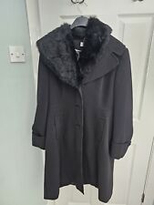 Wallis black coat for sale  BEACONSFIELD