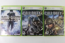 Call of Duty 2 Call of Duty 3 e World at War Xbox 360 comprar usado  Enviando para Brazil