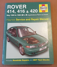 Haynes rover 414 for sale  LUTON