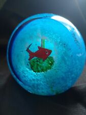 Fish sea paperweight for sale  BEXLEY