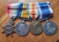 Wwi medals 1914 for sale  SOUTHSEA