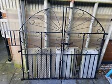 Pair wrought iron for sale  STOKE-ON-TRENT