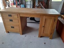 Solid oak desk for sale  ALTRINCHAM