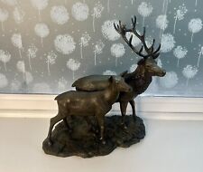 Large bronze stag for sale  YORK