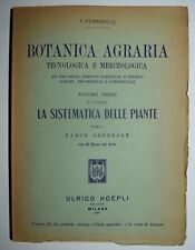 Botanica agraria fig. usato  Arezzo