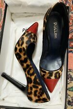 Pollini scarpe leopardate usato  Milano