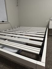 White bed frame for sale  Schererville