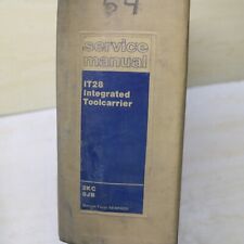 Carregadeira de rodas CAT Caterpillar IT28 porta-ferramentas loja manual de serviço proprietário do livro 2kc comprar usado  Enviando para Brazil