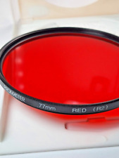 Usado, Filtro de lente de vidrio Pro 77 mm rojo R2 #25A 77 mm 25A 25 A película blanca y negra Japón segunda mano  Embacar hacia Argentina
