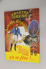 Programme cirque gruss d'occasion  Lorrez-le-Bocage-Préaux