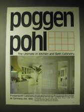 Anuncio de gabinetes Poggenpohl 1989 - Poggenpohl lo último en cocina y baño, usado segunda mano  Embacar hacia Argentina