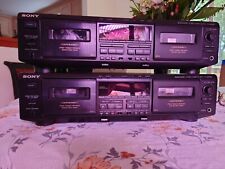 Usado, Sony TC-WE805S Doble Grabación Doble Cassette Tape Deck con Dolby S, *completamente reparado* segunda mano  Embacar hacia Argentina