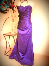 Long purple taffeta for sale  ST. AUSTELL