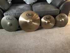 Pearl pro cymbals for sale  SWANSEA