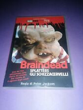 Dvd braindead splatters usato  Italia