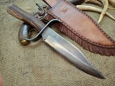 FACA GAÚCHA MUSSO BOWIE EDC COWBOY GUERRA CIVIL HOMEM DE MONTANHA FRONTEIRA COMBATE CAÇADOR comprar usado  Brasil 