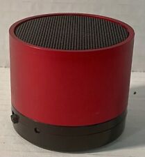Mini Altavoz Bluetooth Portátil Rojo 2""H x 2,25""W Incluye Cable de Carga Probado segunda mano  Embacar hacia Argentina
