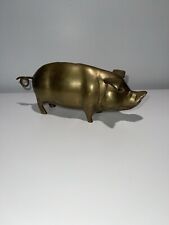 Vintage brass pig for sale  Downers Grove