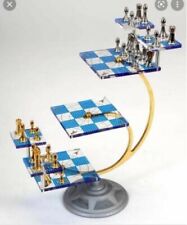  Franklin Mint STAR TREK Tridimensional 3D Chess Set Board and Pieces. for sale  Homestead