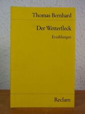 Wetterfleck erzählungen bernh gebraucht kaufen  Elmshorn